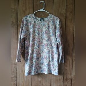 Vintage Floral Shirt - Long Sleeved